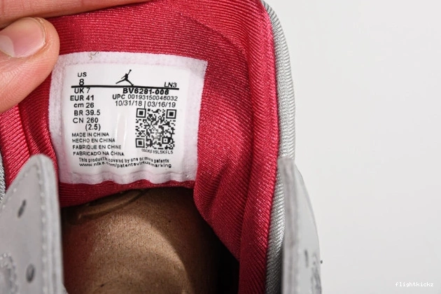 7 Cardinal Reflective Jordan Air BV6281-006 1217